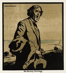 Henry Irving caricature